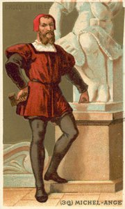 Miguel Ángel, artista italiano de French School