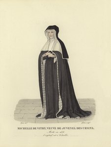 Michelle de Vitry, viuda de Jean Juvenel des Ursins