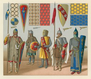 Traje de la Edad Media de French School