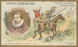 Miguel de Cervantes Saavedra (1547-1616), novelista, poeta y dramaturgo español, autor de “Don Quijote” (1605)