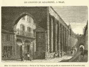 Milán, las columnas de San Lorenzo