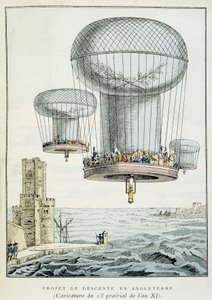 Proyecto de descenso de globo militar a Inglaterra de French School