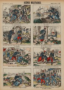 Escenas militares de la Guerra Franco-Prusiana