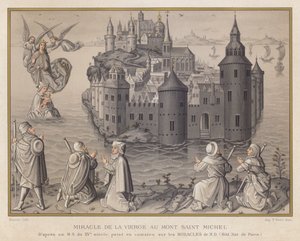 Miracle De La Vierge Au Mont Saint Michel, D