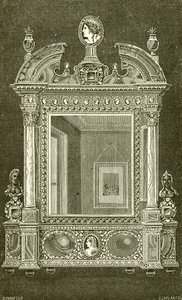Espejo de María de Médici de French School