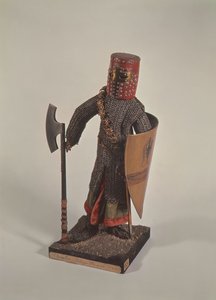 Modelo de un caballero en la época de Philippe-Auguste (1165-1223) de French School