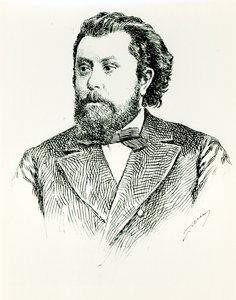 Modest Petrovich Moussorgsky (1835-81), ilustración de L