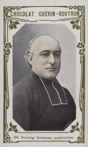 Monseñor Duchesne, académico de French School