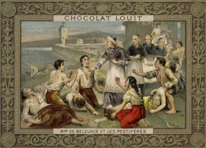Monseñor de Belsunce, Obispo de Marsella y víctimas de la peste, 1720 de French School