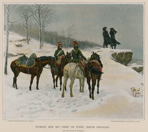 Moreau y su jefe de estado de French School
