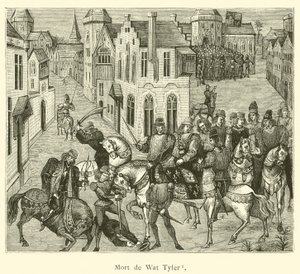 Muerte de Wat Tyler de French School
