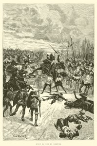 Muerte del Rey de Bohemia de French School