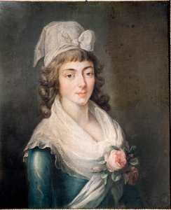 Retrato de Madame Roland de French School