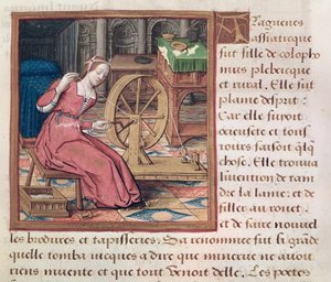 Arachne, de Vie des Femmes Celebres, c.1505