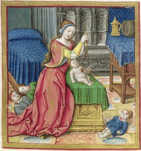 Ms 17 Atalía (m.837 a.C.) de Vie des Femmes Celebres de French School