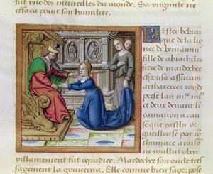 Ester, de Vie des Femmes Celebres, c.1505 de French School