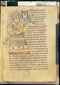 Ms 18 f.8 San Mateo el Evangelista