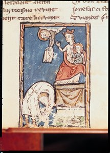 Ms 3516 f.127 El Juglar de Notre Dame