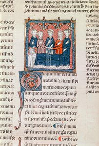 El matrimonio de un viudo, de Decrets de Gratien de French School