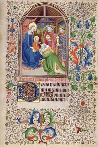 Adoración de los Magos, Amiens de French School