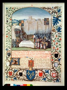 Los Ejércitos de Borgoña e Inglaterra, de Anciennes Chroniques d
