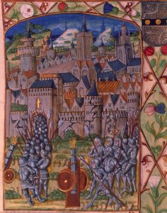 Sra. Royal 20 E.III fol.152v La toma de Evreux, de 
