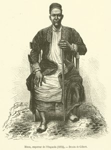 Mteza, emperador de Uganda de French School