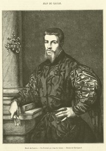Museo del Louvre, Un retrato por Jean de Calcar de French School