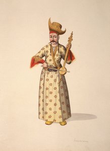 Músico, período otomano, tercer cuarto del siglo XVIII