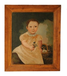 Retrato ingenuo de un niño