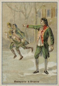 Napoleón Bonaparte en la escuela militar de Brienne-le-Chateau, Francia de French School