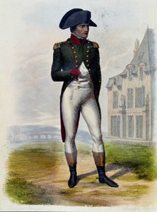 Napoleón Bonaparte, primer cónsul - en "Plutarco Francés" de French School