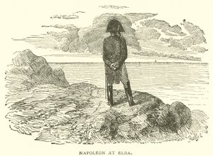 Napoleón en Elba de French School