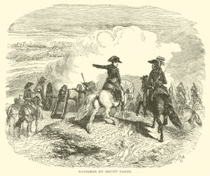 Napoleón en el Monte Tabor de French School