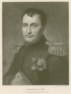 Napoleón en 1813 de French School