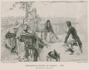 Napoleón en sociedad en Valence