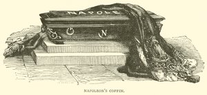 El ataúd de Napoleón (grabado)