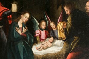 Natividad. Tríptico de Aubery