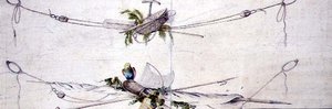 Diseño de Cartucho Náutico con un Loro, c.1800