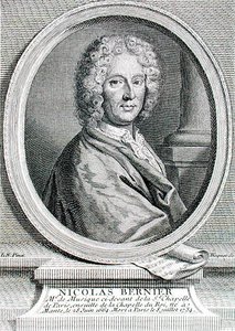 Nicolas Bernier (1665-1734) grabado por Etienne Fiquet (1719-94) (grabado) de French School