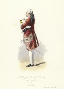 Noble de la época de Luis XVI de Francia de French School