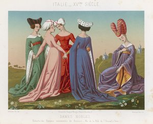 Mujeres nobles de French School