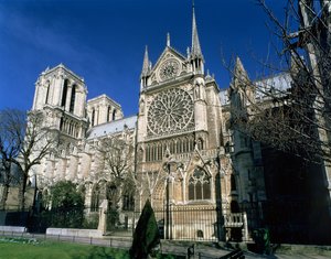 Notre Dame desde el sur, 1163-1345 de French School
