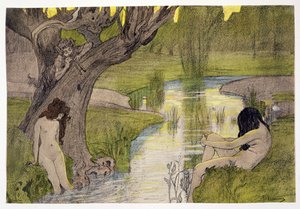 Ninfas Bañándose, de L