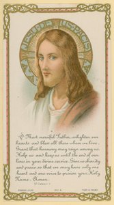 Oh Padre misericordioso, ilumina nuestros corazones y bendice a todos aquellos a quienes amamos