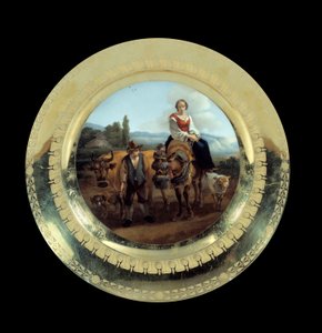 Objetos del Primer Imperio: plato del Servicio del Príncipe Eugenio
