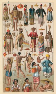Traje de Oceanía de French School