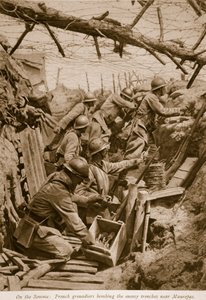 En el Somme, 1914-19 de French School