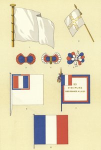 Orígenes del tricolor francés de French School
