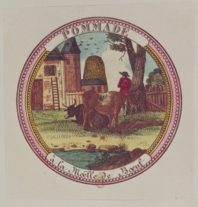 Muestra de embalaje para pomada de médula de res de French School
